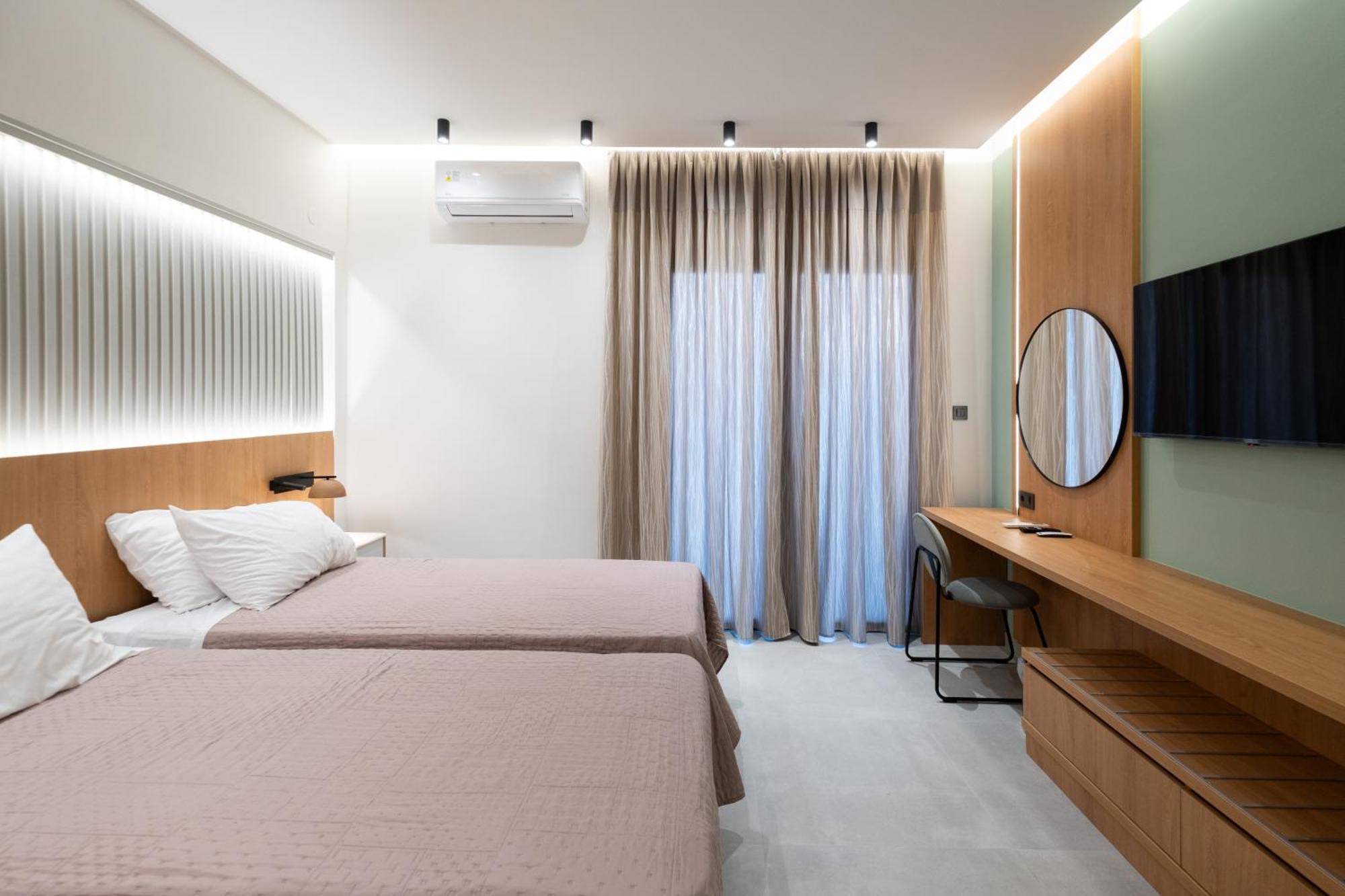 Arocaria Apartments Chrissi Akti Chania Exterior foto